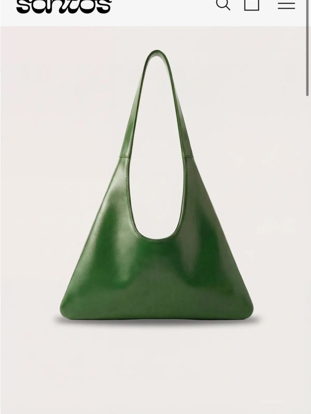 Santos by Monica Green Triangle Shoulder Bag - Women